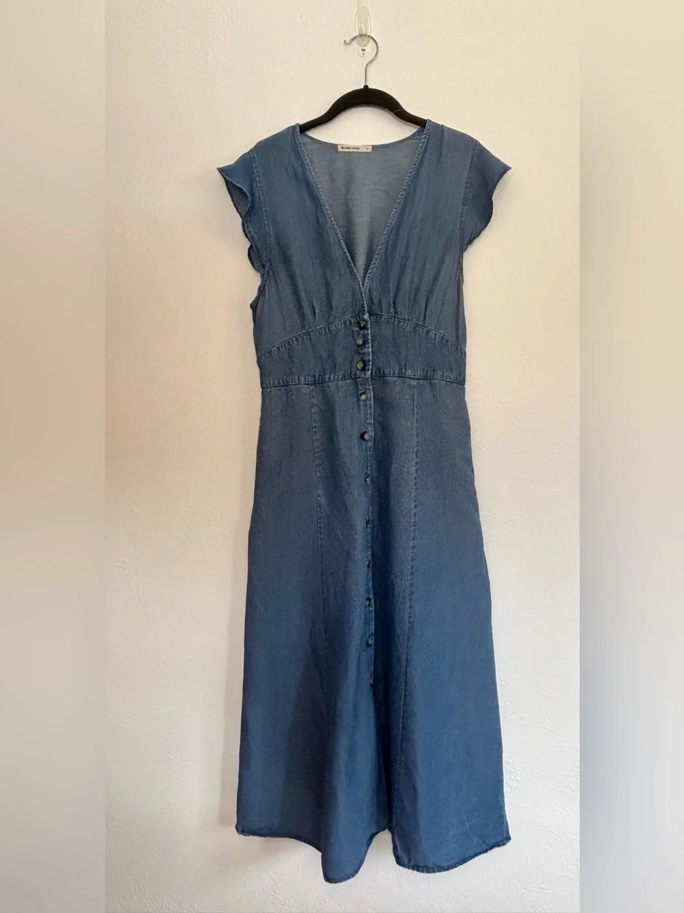 Marine Layer Camila Dress in Light Blue - Picture 3 of 12